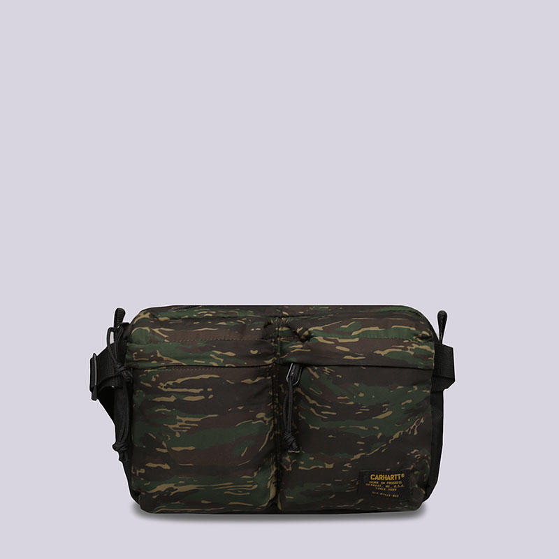   сумка на пояс Carhartt WIP Military Hip Bag I024252-camo/blk - цена, описание, фото 1